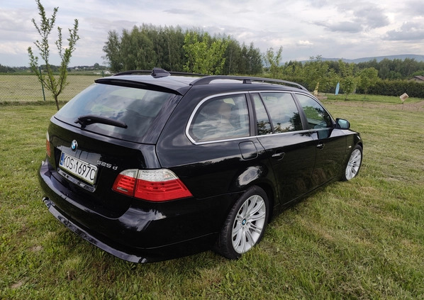 BMW Seria 5 cena 30900 przebieg: 265000, rok produkcji 2008 z Ińsko małe 79